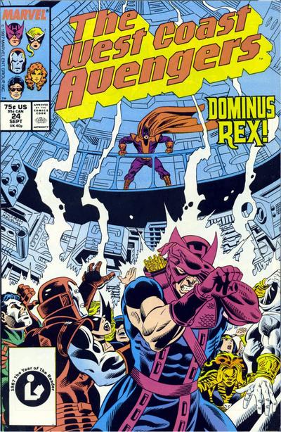 AVENGERS WEST COAST (1985) #24