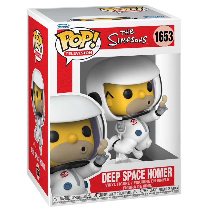 POP TELEVISION SIMPSONS DEEP SPACE HOMER VINYL FIG