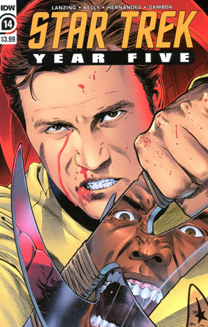 STAR TREK YEAR FIVE #14 CVR A THOMPSON