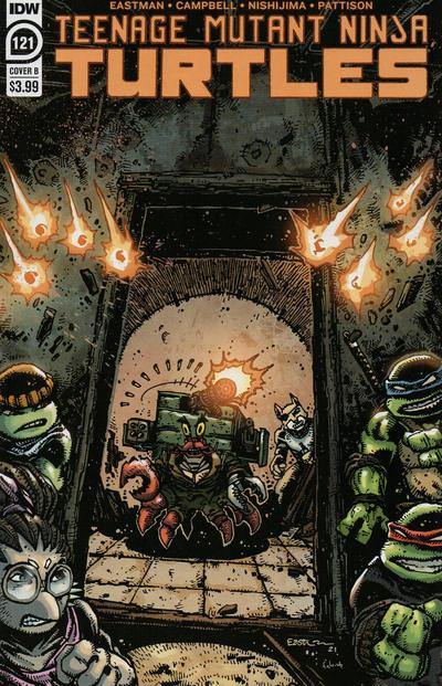 TEENAGE MUTANT NINJA TURTLES (2011) #121 CVR B EASTMAN