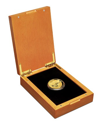 STAR TREK: THE ORIGINAL SERIES USS ENTERPRISE NCC-1701 1oz GOLD PROOF HIGH RELIEF COIN