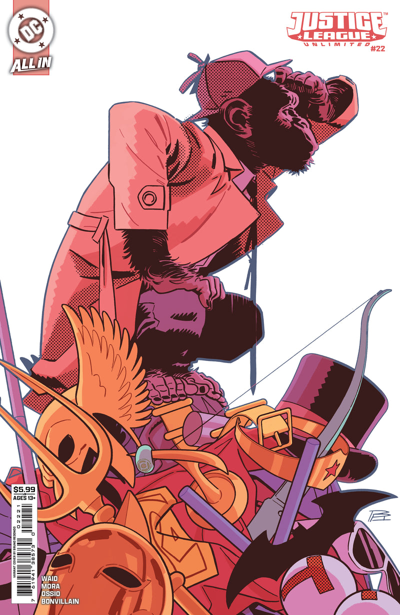 JUSTICE LEAGUE UNLIMITED (2024) #22 CVR B BRUNO REDONDO CARD STOCK VAR