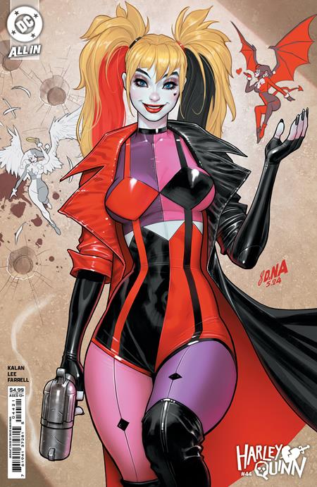 HARLEY QUINN (2021) #44 CVR B DAVID NAKAYAMA CARD STOCK VAR