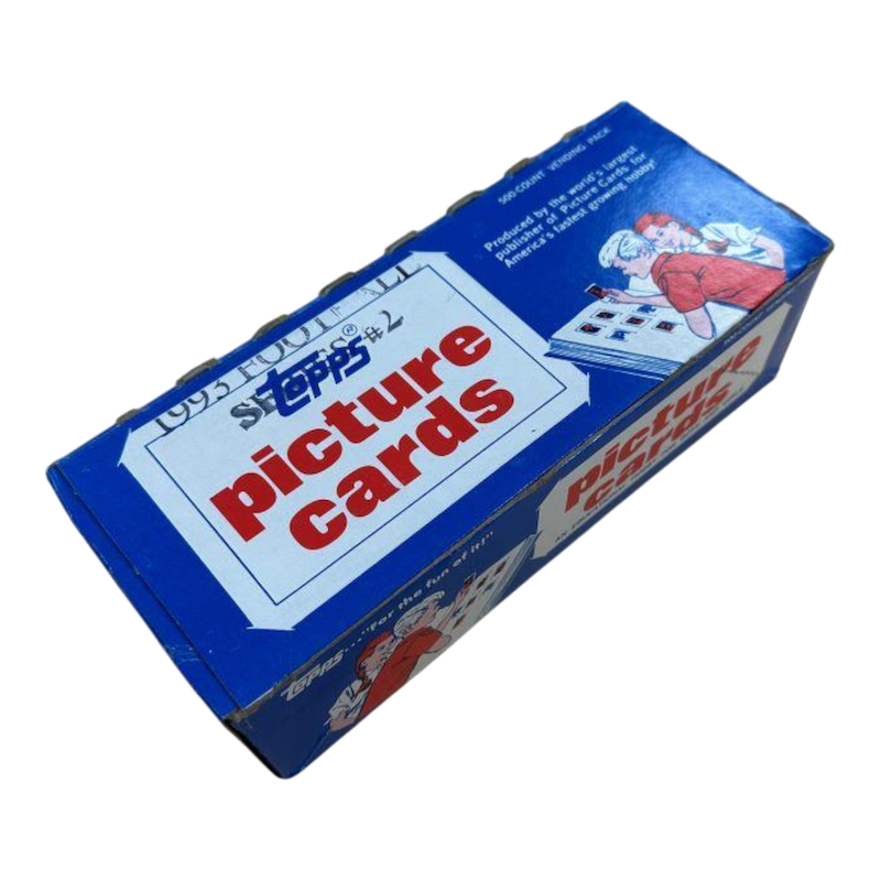 1993 TOPPS FOOTBALL SERIES #2 VENDING PACK BOX PICTURE CARDS 500 CARDS