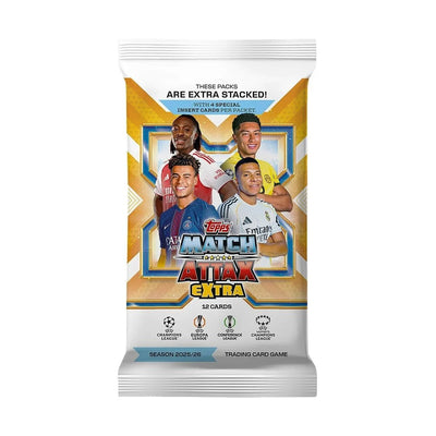 2025-26 TOPPS MATCH ATTAX UEFA CLUB COMPETITIONS SOCCER BOOSTER PACK