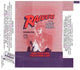 1981 SCANLENS RAIDERS OF THE LOST ARK EMPTY WRAPPER