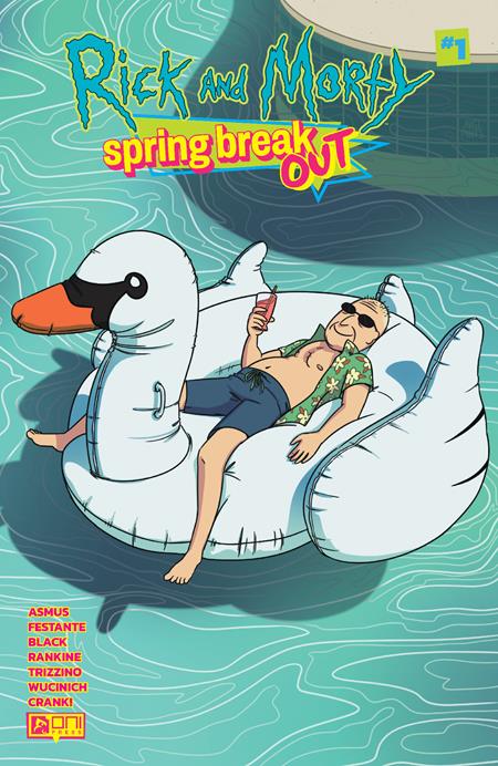 RICK AND MORTY SPRING BREAK OUT (2025) #1 (ONE SHOT) CVR B ANGELA TRIZZINO