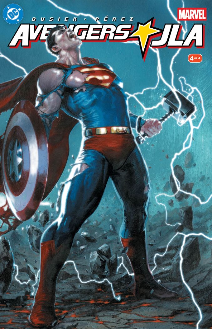 AVENGERS/JLA (2003) #4 FACSIMILE EDITION (2026) CVR E GABRIELE DELL OTTO WRAPAROUND VAR