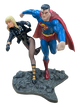 (DAMAGED) JLA BUILD A SCENE PART 2 BLACK CANARY AND SUPERMAN STATUE 1560/2200