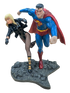 (DAMAGED) JLA BUILD A SCENE PART 2 BLACK CANARY AND SUPERMAN STATUE 1560/2200