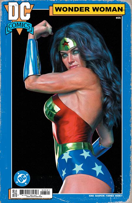 WONDER WOMAN (2023) #25 CVR B MARK SPEARS CARD STOCK VAR