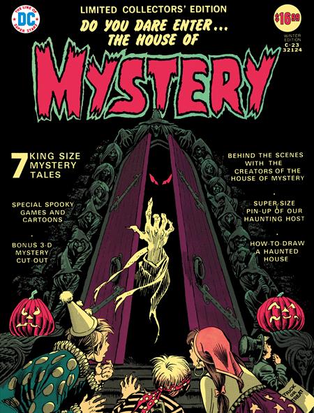 LIMITED COLLECTORS EDITION (1973) #23 HOUSE OF MYSTERY FACSIMILE EDITION (2025) CVR B NICK CARDY FOIL VAR