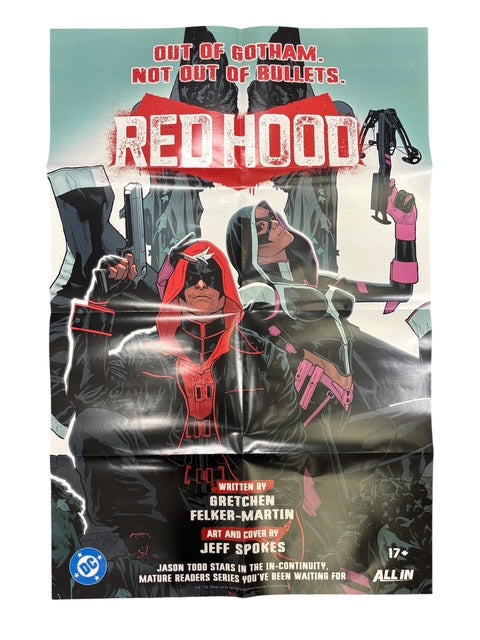 RED HOOD FOLDED PROMO POSTER