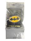 VINTAGE DC COMICS  BATMAN LOGO METAL BADGE OVAL (1988)