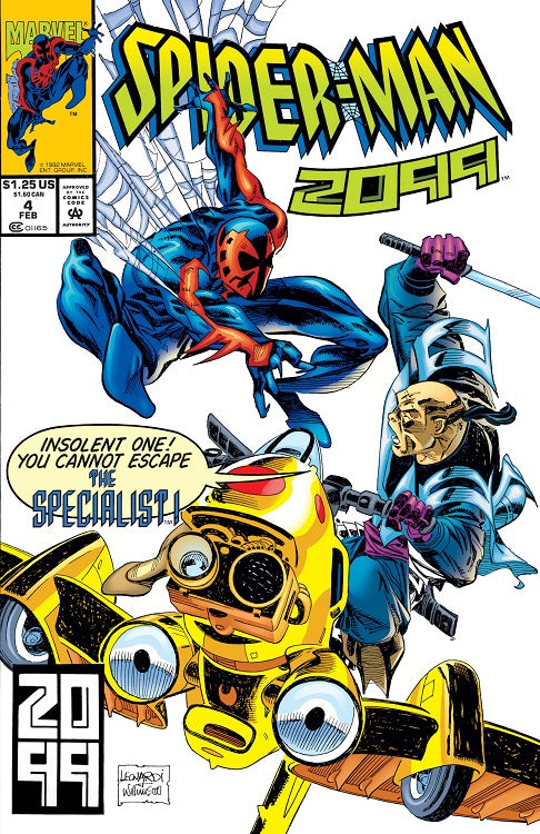 SPIDER-MAN 2099 (1992) #4 NEWSSTAND EDITION