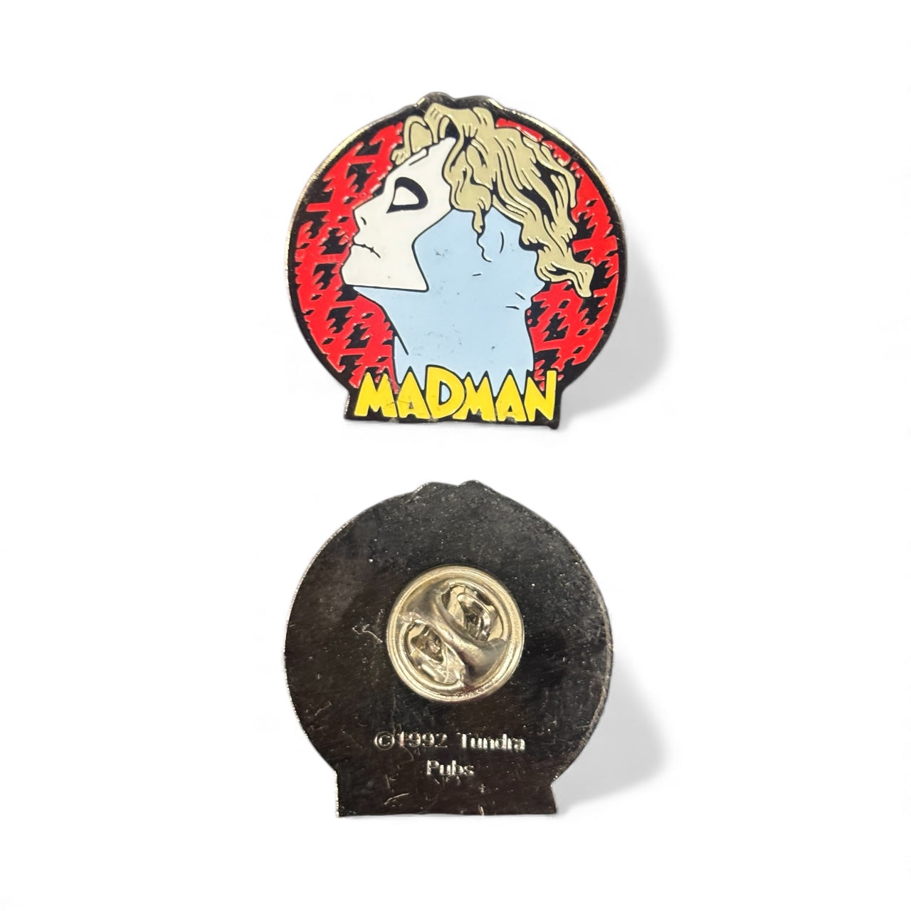 VINTAGE MIKE ALLRED MADMAN PIN (1992)