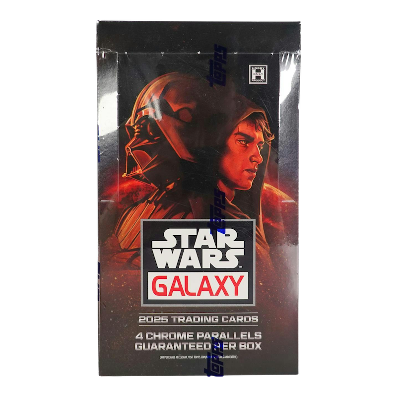2025 TOPPS CHROME STAR WARS GALAXY HOBBY BOX