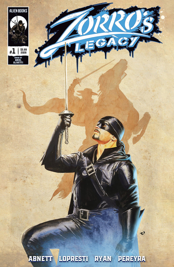 ZORROS LEGACY (2026) #1 CVR E 15 COPY INCV OLIVETTI VAR