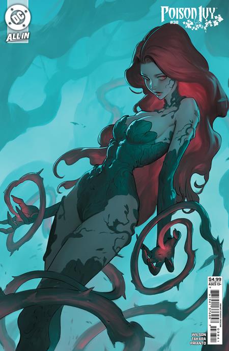 POISON IVY (2022) #38 CVR D ZEEN CHIN CARD STOCK VAR