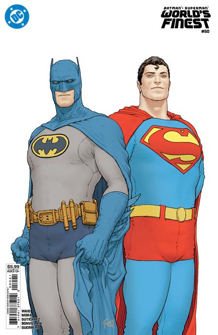 BATMAN SUPERMAN WORLDS FINEST (2022) #50 CVR B FRANK QUITELY CARD STOCK VAR