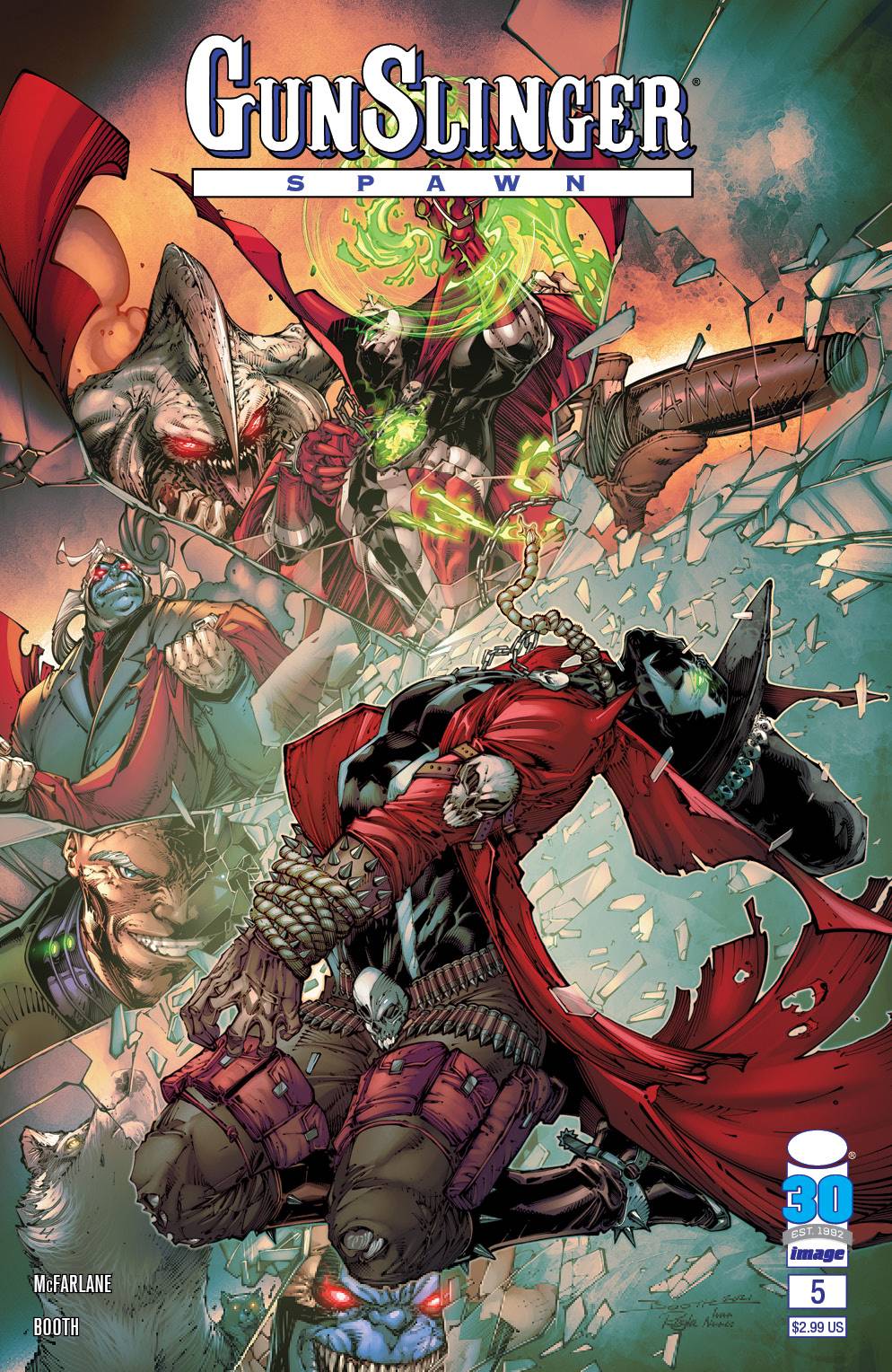 GUNSLINGER SPAWN (2021) #5 CVR A BOOTH