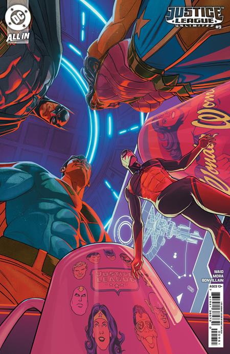 JUSTICE LEAGUE UNLIMITED (2024) #9 CVR G INC 1:25 NIMIT MALAVIA CARD STOCK VAR (WE ARE YESTERDAY)