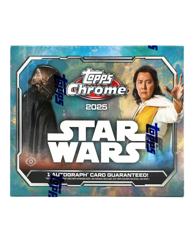 2025 TOPPS CHROME STAR WARS HOBBY BOX