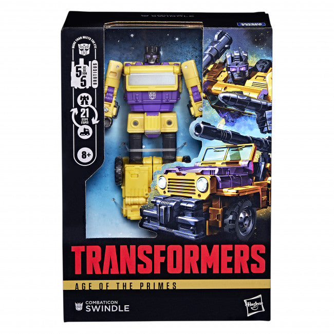 TRANSFORMERS AGE OF THE PRIMES VOYAGER CLASS COMBATICON SWINDLE AF