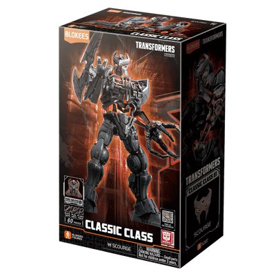 BLOKEES TRANSFORMERS CLASSIC CLASS SCOURGE MODEL