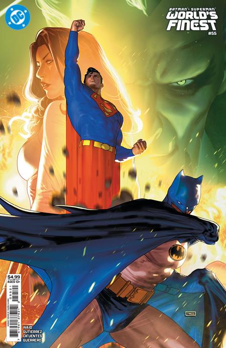BATMAN SUPERMAN WORLDS FINEST (2022) #55 CVR B TAURIN CLARKE CARD STOCK VAR