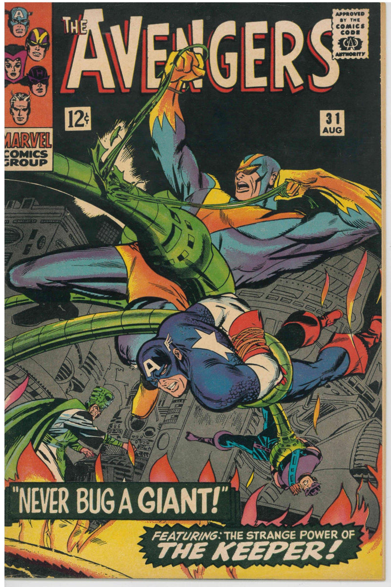 AVENGERS (1963) #31 (VF) - COLOUR TOUCHED