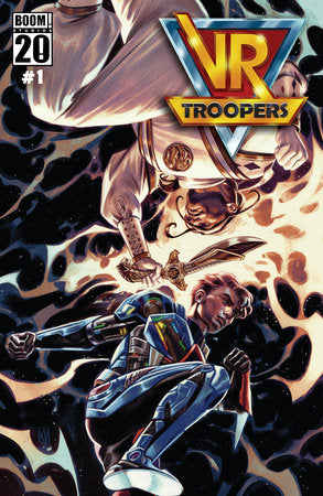 VR TROOPERS POWER RANGERS FLIP BOOK #1 FACSIMILE EDITION (2025) CVR B 1:5 INCV VALERIO VAR