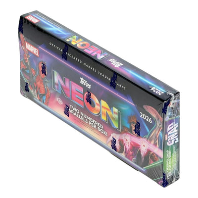 2026 TOPPS MARVEL NEON HOBBY BOX