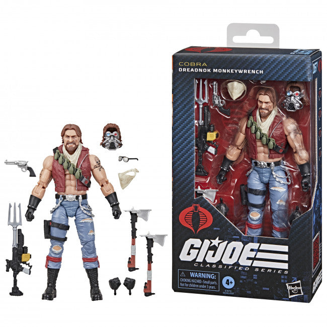 GI JOE CLASSIFIED SERIES #167 DREADNOK MONKEYWRENCH AF