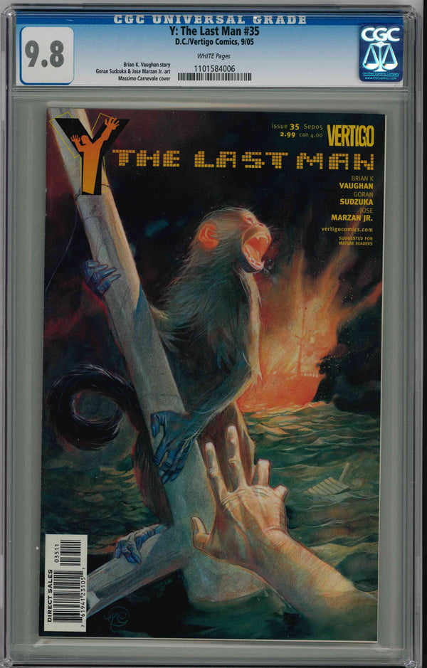 CGC Y: THE LAST MAN (2002) #35 (9.8)