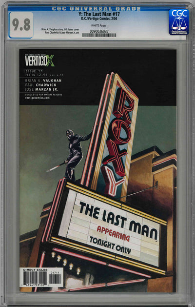 CGC Y: THE LAST MAN (2002) #17 (9.8)
