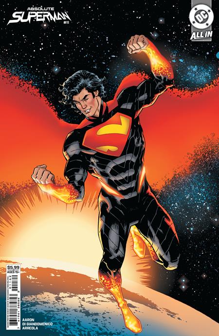 ABSOLUTE SUPERMAN (2024) #11 SECOND PRINTING CVR B SEAN IZAASKE CARD STOCK VAR