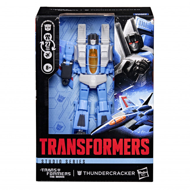 TRANSFORMERS STUDIO SERIES TRANSFORMERS THE MOVIE VOYAGER CLASS THUNDERCRACKER AF
