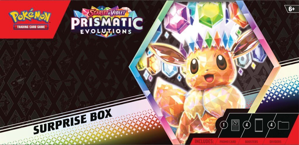 POKEMON TCG: SCARLET & VIOLET 8.5 PRISTMATIC EVOLUTIONS SURPRISE BOX