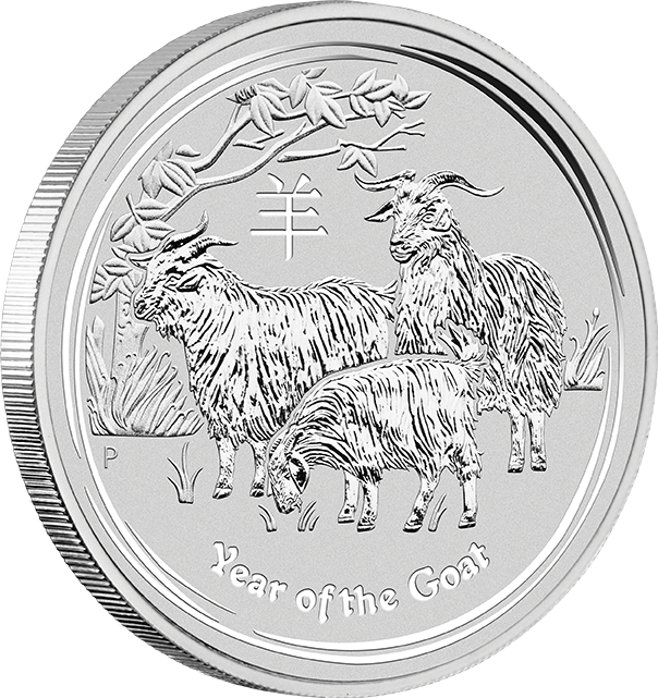 2015 LUNAR SET YEAR OF THE GOAT SILVER