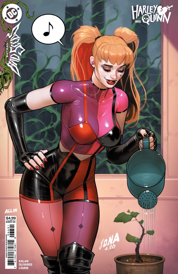 HARLEY QUINN (2021) #66 CVR B DAVID NAKAYAMA CARD STOCK VAR (BATMAN BAD SEEDS)