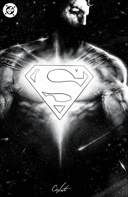 SUPERMAN (2023) #43 CVR F STEVAN SUBIC GLOW-IN-THE-DARK CARD STOCK VAR