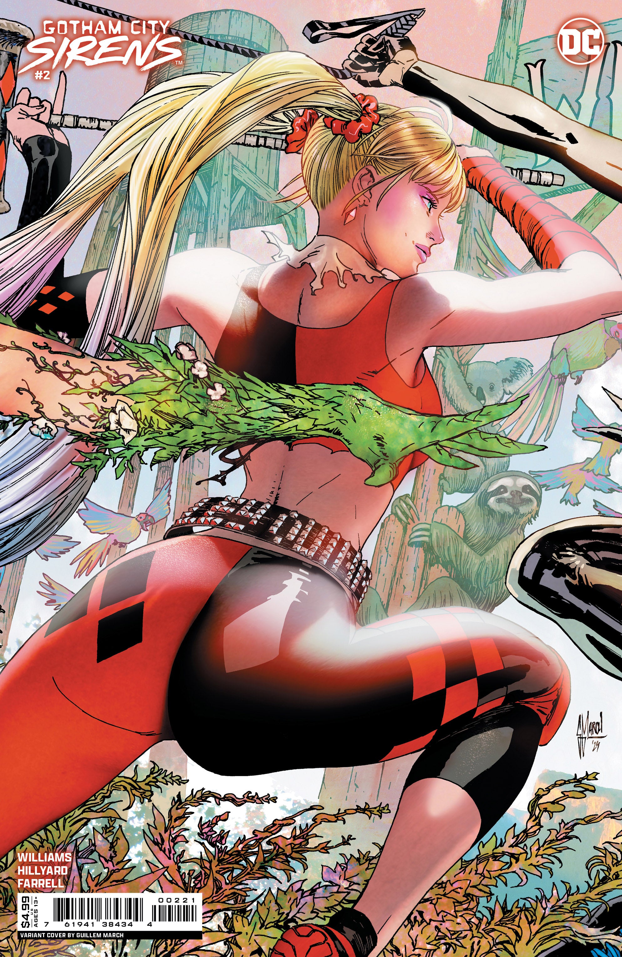 GOTHAM CITY SIRENS VOL 2 (2024) #2 CVR D GUILLEM MARCH CONNECTING CARD STOCK VAR