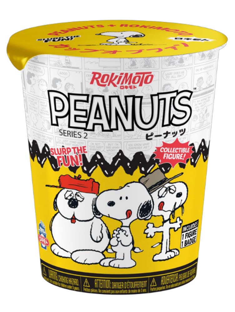 ROKIMOTO PEANUTS SERIES 2 MYSTERY BOX RAMEN CUP