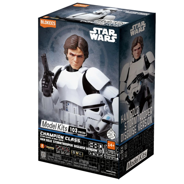 BLOKEES STAR WARS CHAMPION CLASS HAN SOLO STORMTROOPER DISGUISE VERSION MODEL