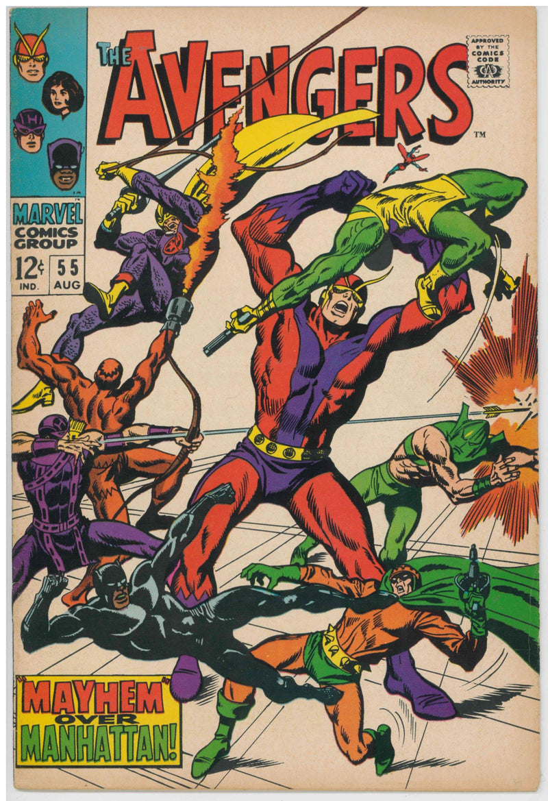 AVENGERS (1963) #55 (FN/VF)