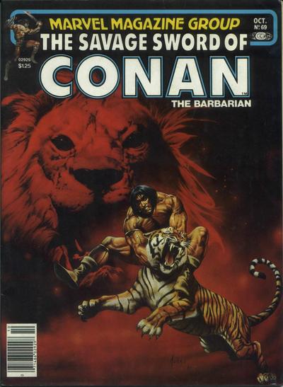 SAVAGE SWORD OF CONAN (1974) #69 (VG/FN)