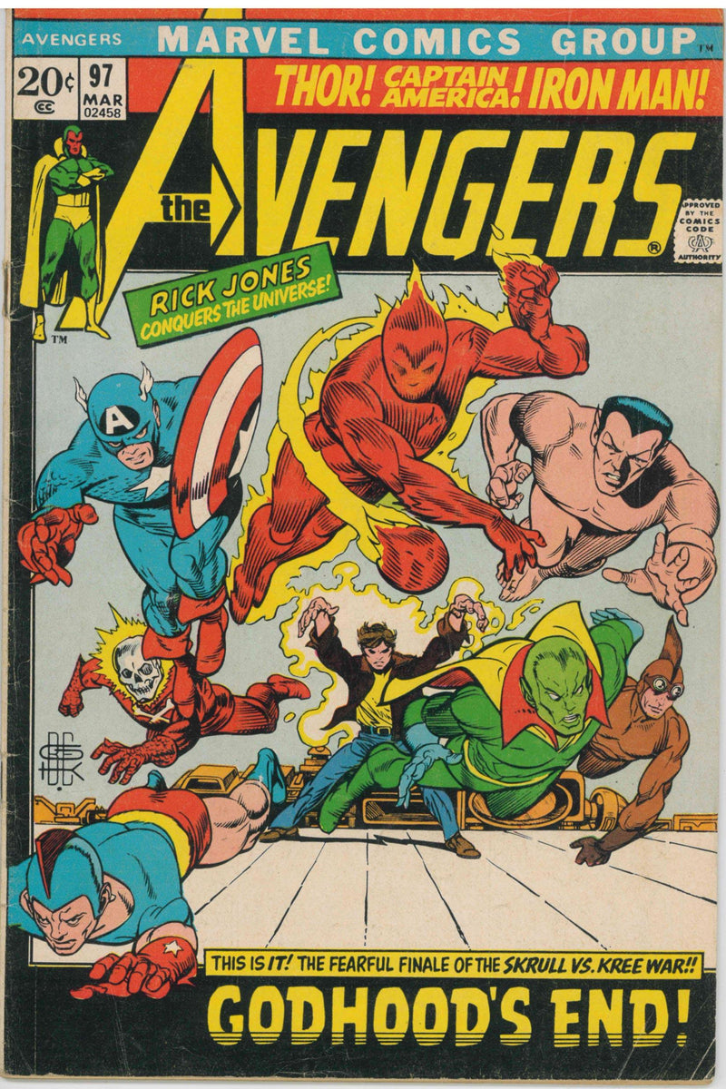 AVENGERS (1963) #97 (VG/FN)