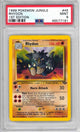 1999 POKEMON JUNGLE #45 RHYDON 1ST EDITION PSA 9