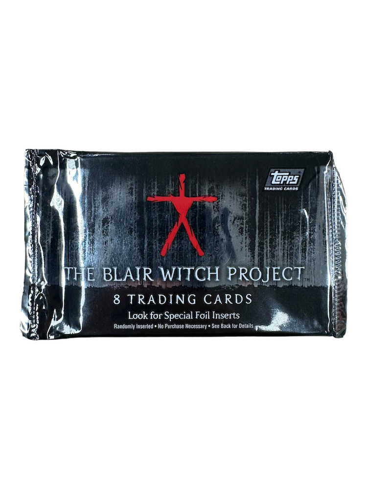 1999 TOPPS BLAIR WITCH PROJECT CARD PACK